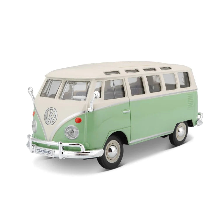 Maisto 1:25 Diecast Volkswagen Van Samba - Green