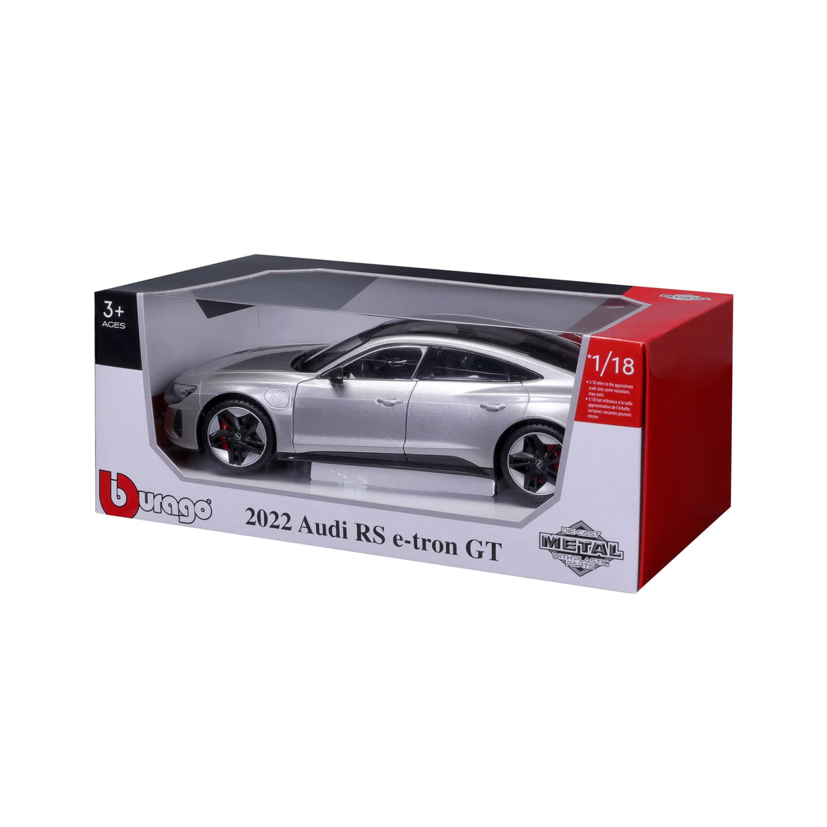 Bburago 1:18 Diecast 2022 Audi RS e-tron GT Model Car