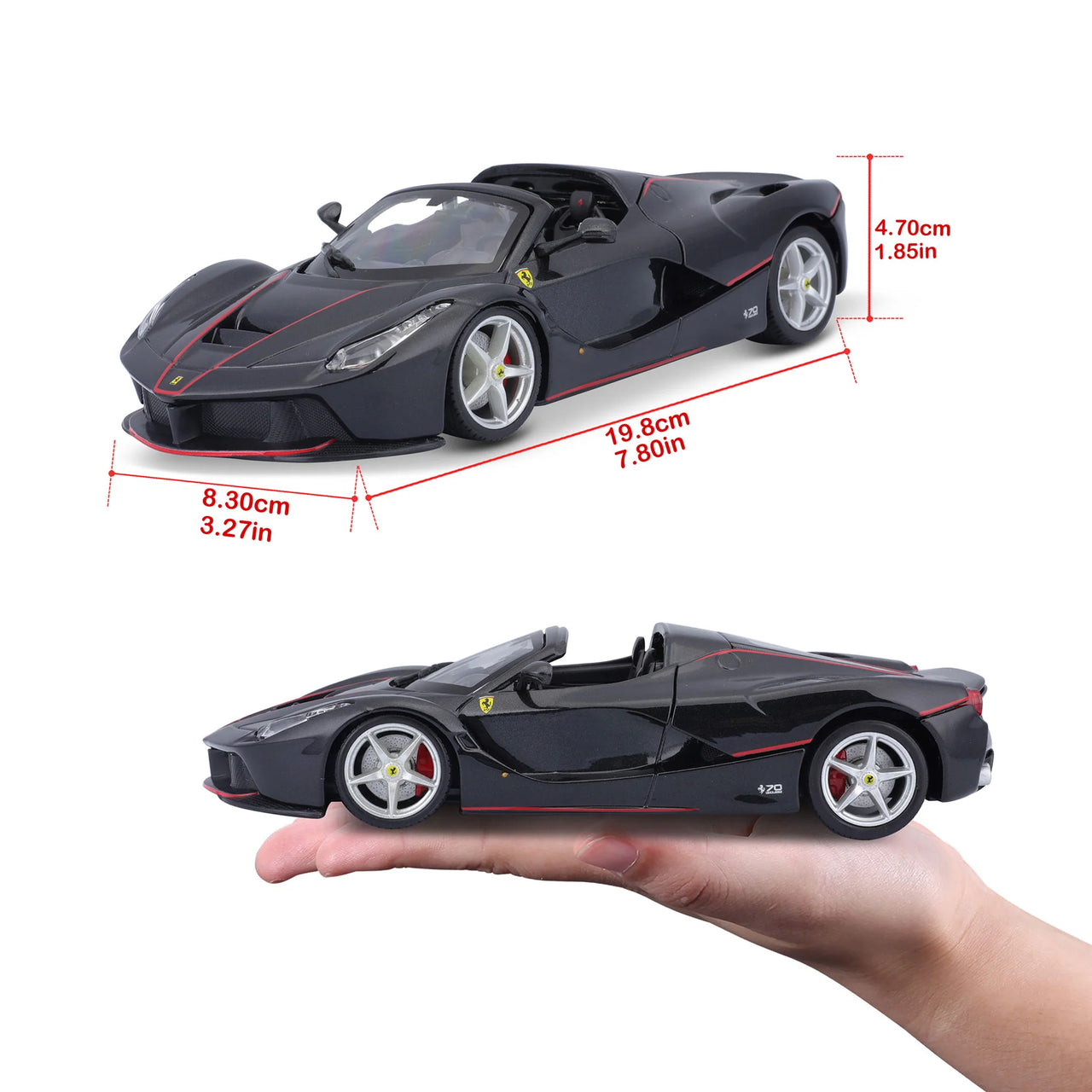 Bburago 1:24 Diecast Ferrari Aperta Model