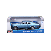 Maisto 1:18 Diecast 1970 Chevrolet Nova Ss Coupe - Blue