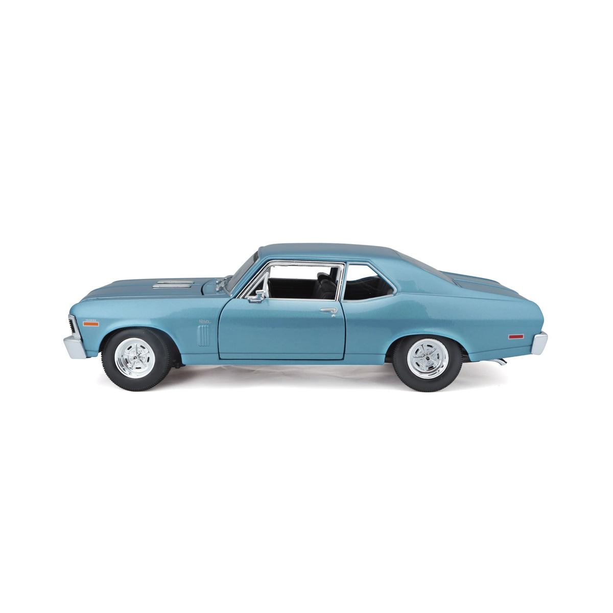 Maisto 1:18 Diecast 1970 Chevrolet Nova Ss Coupe - Blue