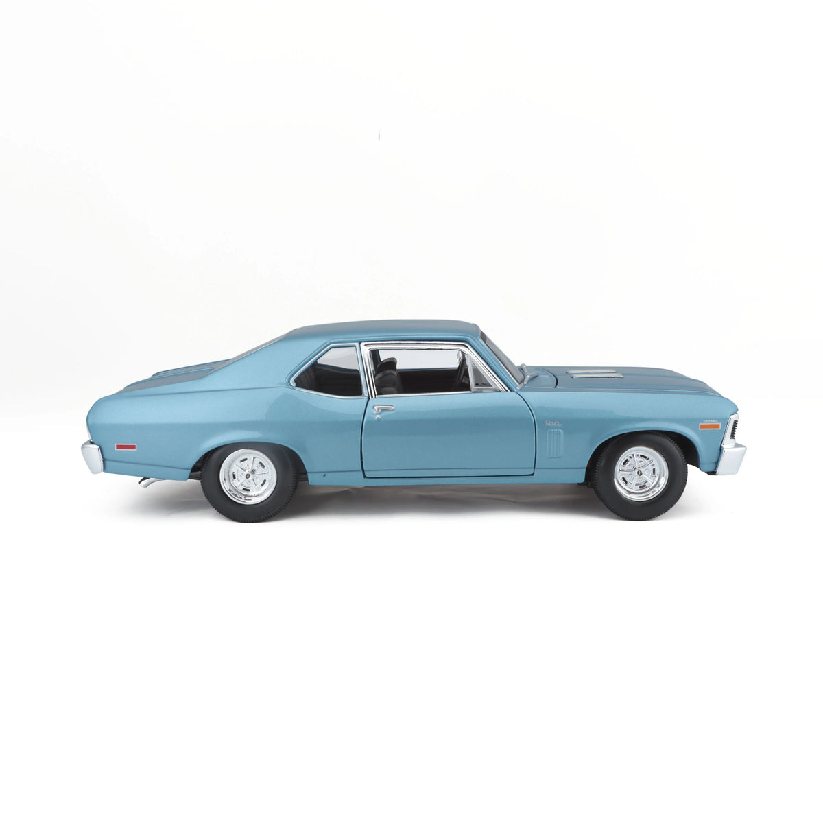 Maisto 1:18 Diecast 1970 Chevrolet Nova Ss Coupe - Blue