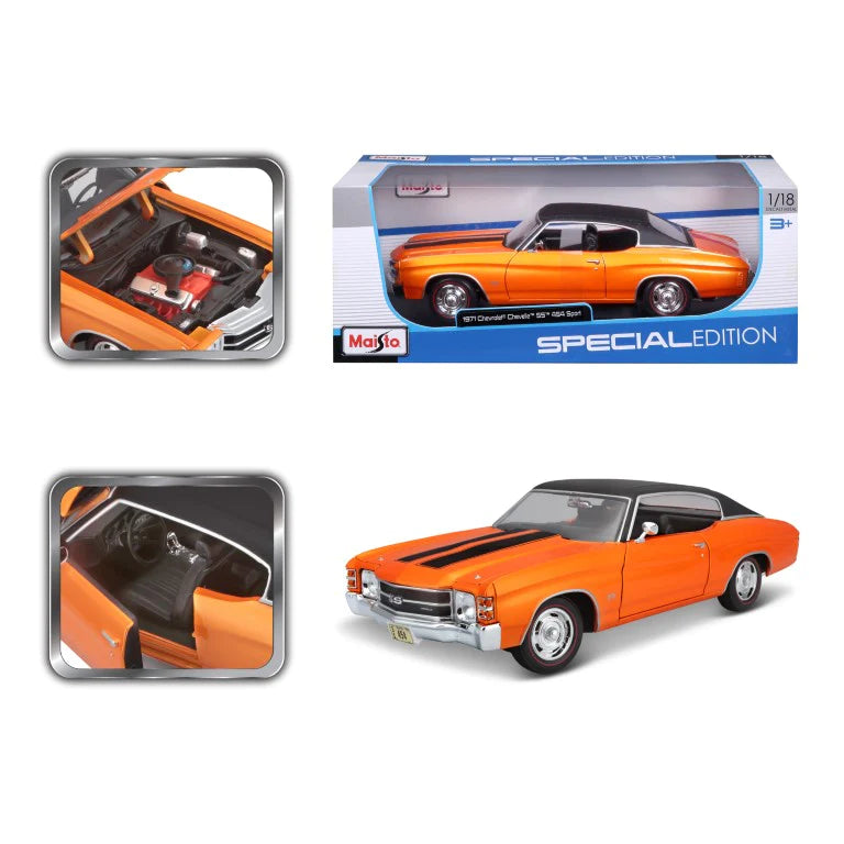 1:18 Maisto 1971 Chevrolet Chevelle SS 545 Model