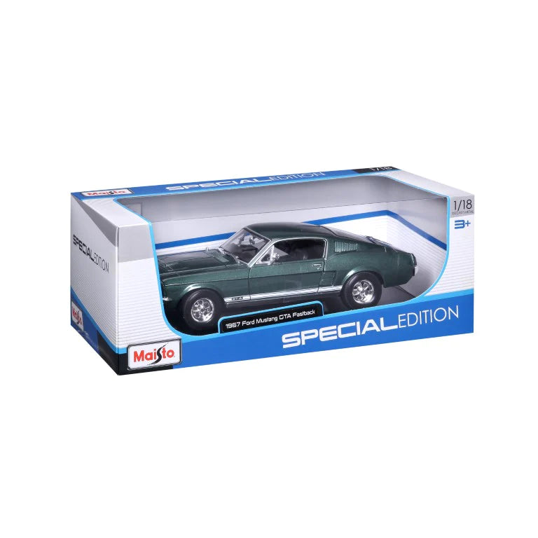 Maisto 1:18 Diecast 1967 Ford Mustang GTA