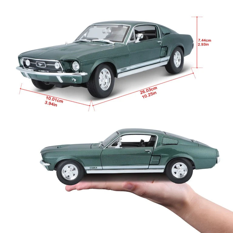 Maisto 1:18 Diecast 1967 Ford Mustang GTA