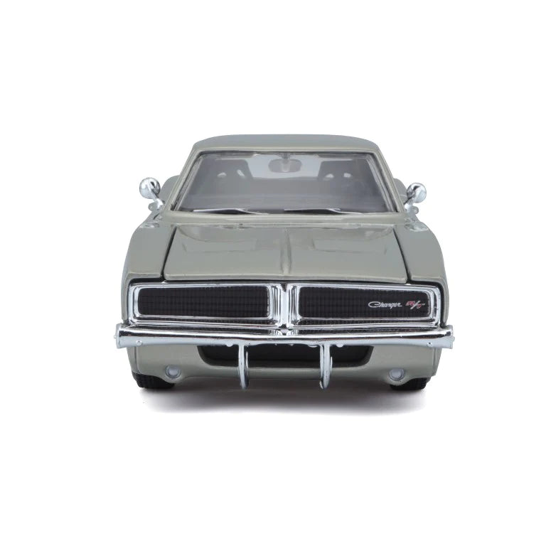 Maisto 1:25 Diecast 1969 Dodge Charger - Silver
