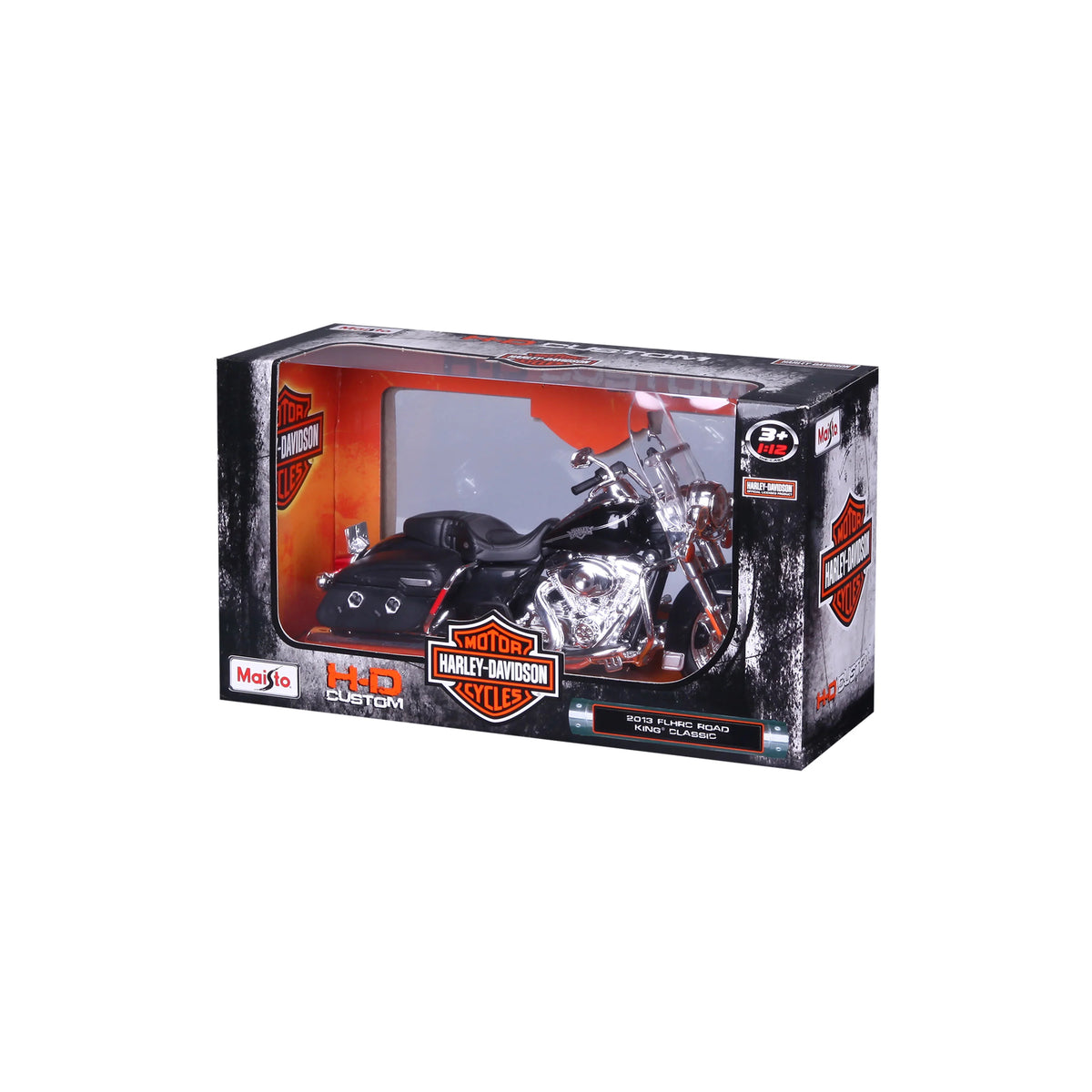 Maisto 1:12 Harley Davidson 2013 Flhrc Road King Classic Bike