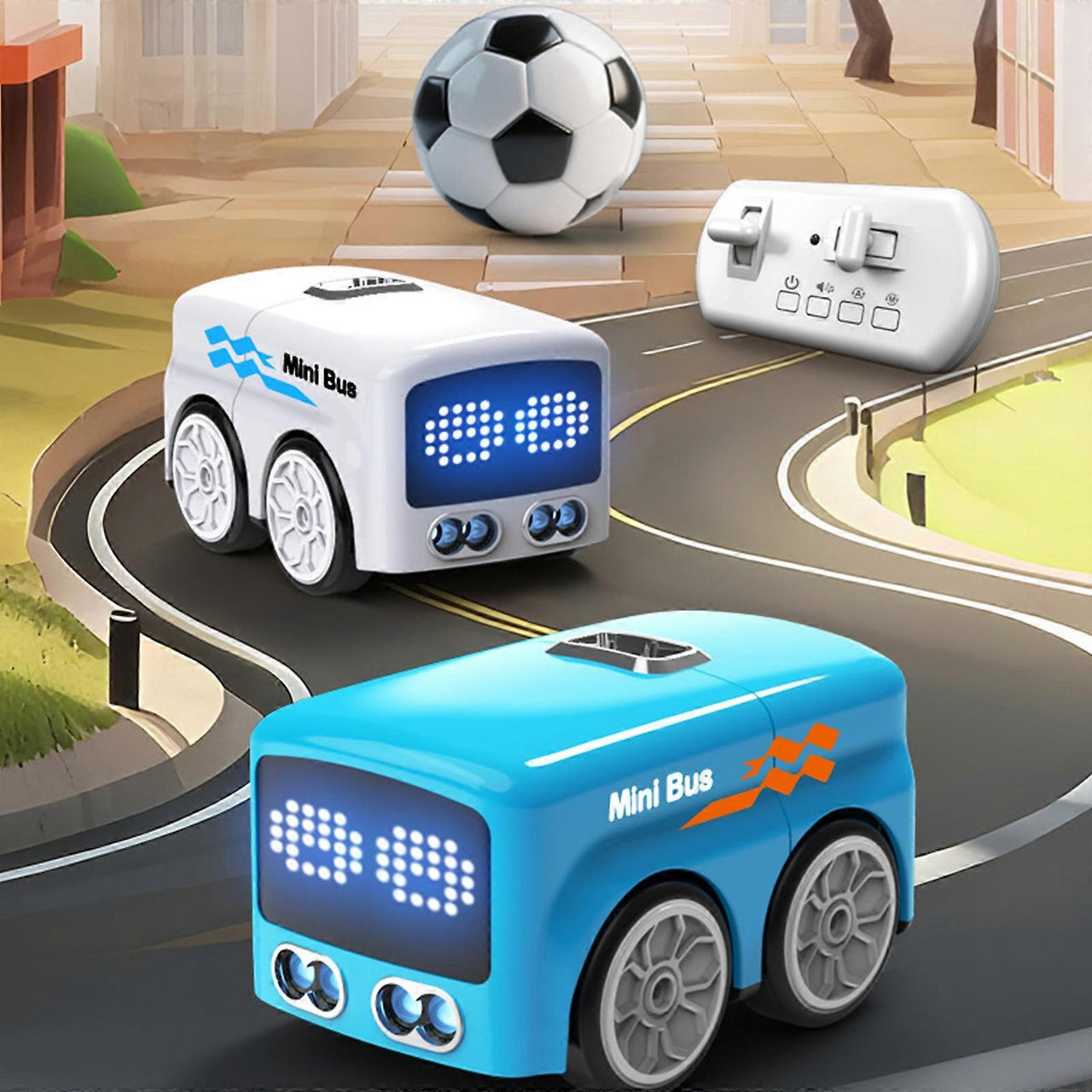 2.4GHz Electric 5in1 Remote & Induction Controlled Mini Bus