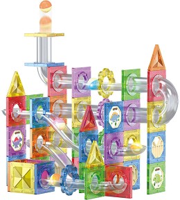 94Pcs Colorful Magnetic Tiles Building Blocks