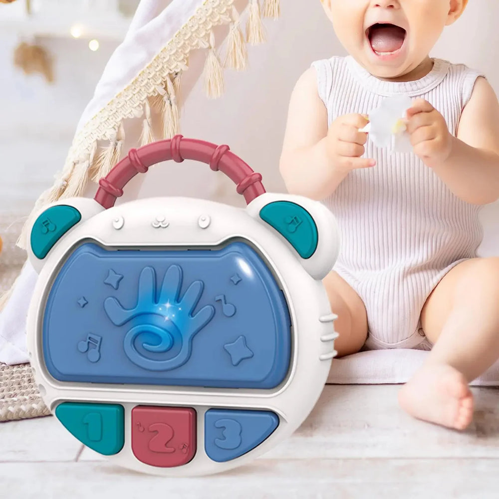 Baby Mini Musical Hand Clapping Drum With Lights