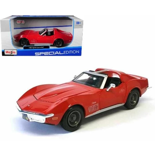 1:24 Maisto 1970 Chevrolet Corvette - Red