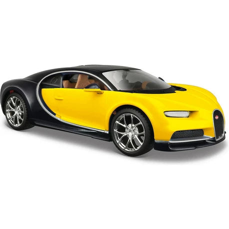 Maisto 1:24 Diecast Bugatti Chiron - Yellow