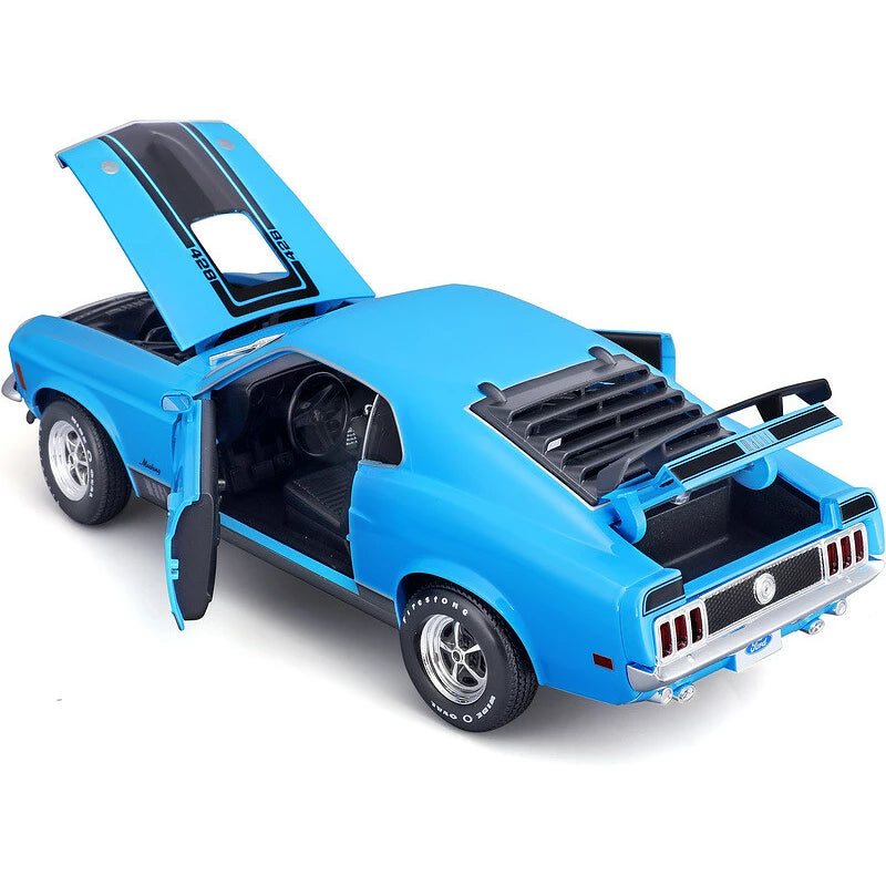 Maisto 1:18 Diecast Ford Mustang Mach 1 - Blue