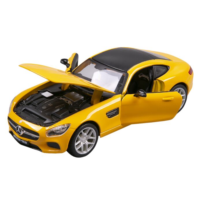 Maisto 1:24 Diecast Mercedes AMG GT - Yellow