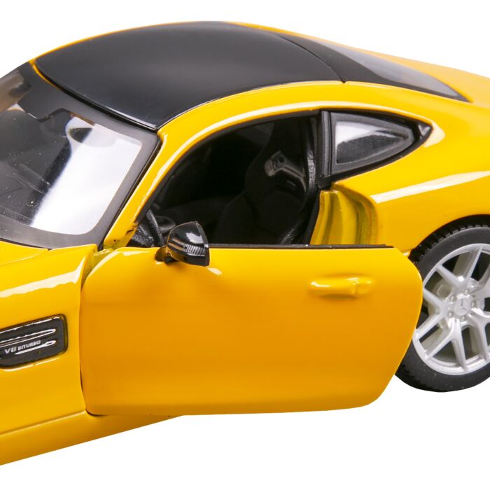 Maisto 1:24 Diecast Mercedes AMG GT - Yellow