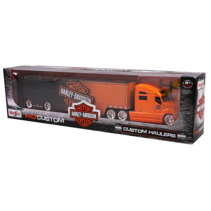 Maisto 1:64 Harley Davidson Long Hauler - Orange