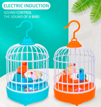 Electric Induction Mini Bird Cage With Light & Sound