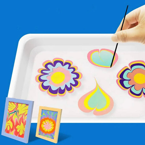 DIY The Master Of The Ebru Water Marble Painting