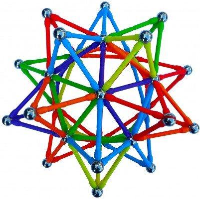 Magnetic Construction Toy - 124Pcs