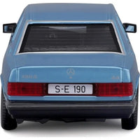 Bburago 1:24 Diecast Mercedes Benz 190E - Blue