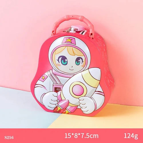 Astronaut Themed Kids Coin Saving Box