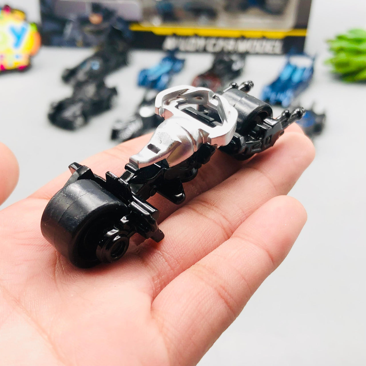 1:64 Diecast Mini Batman Inertial Cars Set - 10Pcs