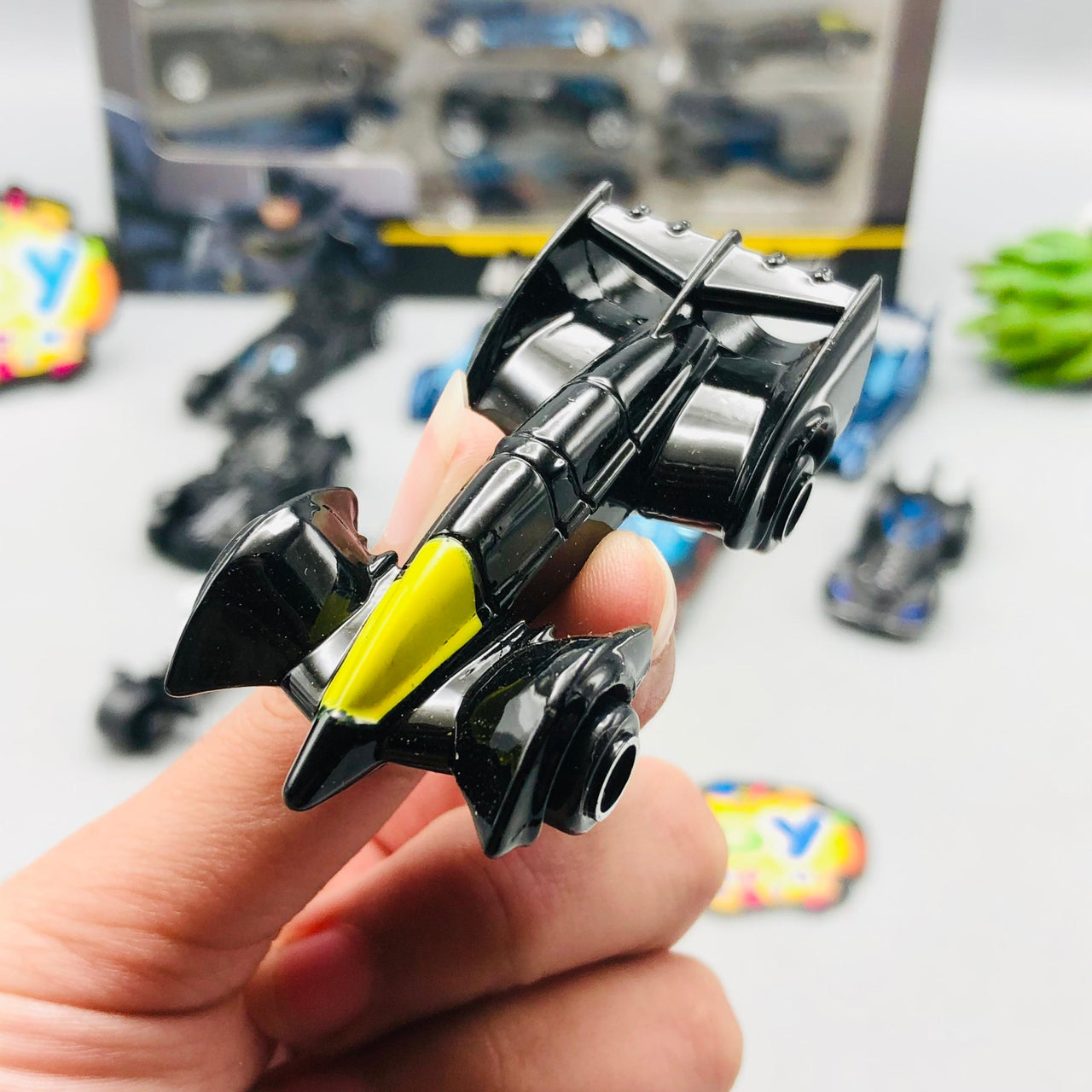 1:64 Diecast Mini Batman Inertial Cars Set - 10Pcs