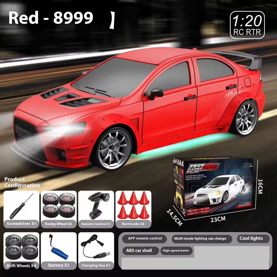2.4GHz RC 4WD Mitsubishi Lancer Drift Car