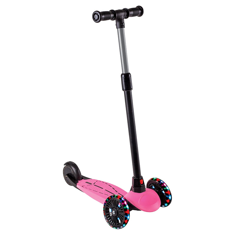 3 Wheels Dragon Scooter with Lights - Pink