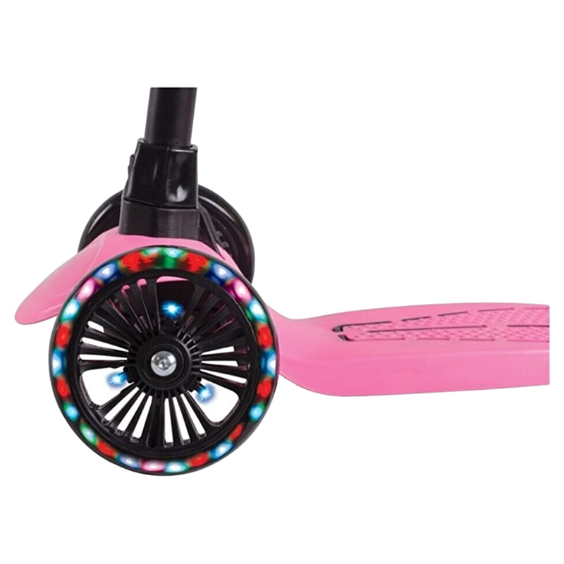 3 Wheels Dragon Scooter with Lights - Pink
