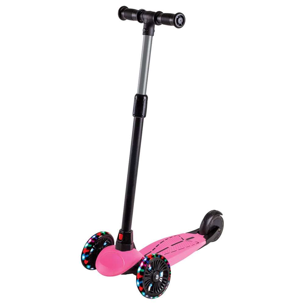 3 Wheels Dragon Scooter with Lights - Pink
