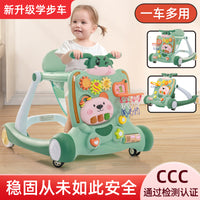 Multi-functional Baby Musical Piano Walker - Green