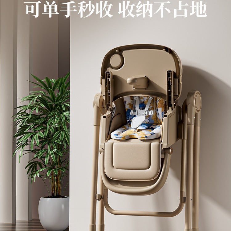 Portable Multi-functional Baby Swing Dining Chair - Choco