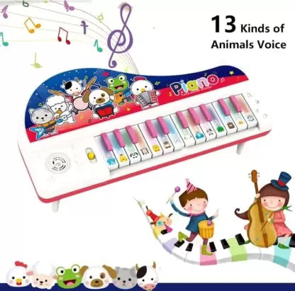 13 Keys Animal Sound Piano For Kids
