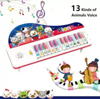 13 Keys Animal Sound Piano For Kids