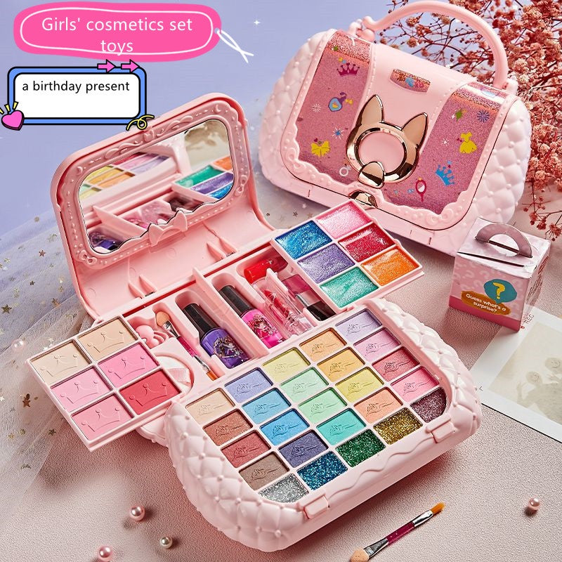 2in1 Girls Realistic Makeup Bag