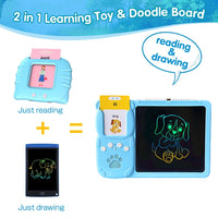 2in1 Flash Card Reader & LCD Writing Tablet