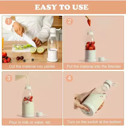 Electric Mini Portable Juicer With USB Charger