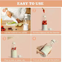 Thumbnail for Electric Mini Portable Juicer With USB Charger