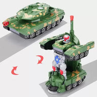 Deformation Combat Military Tank With Light & Sound