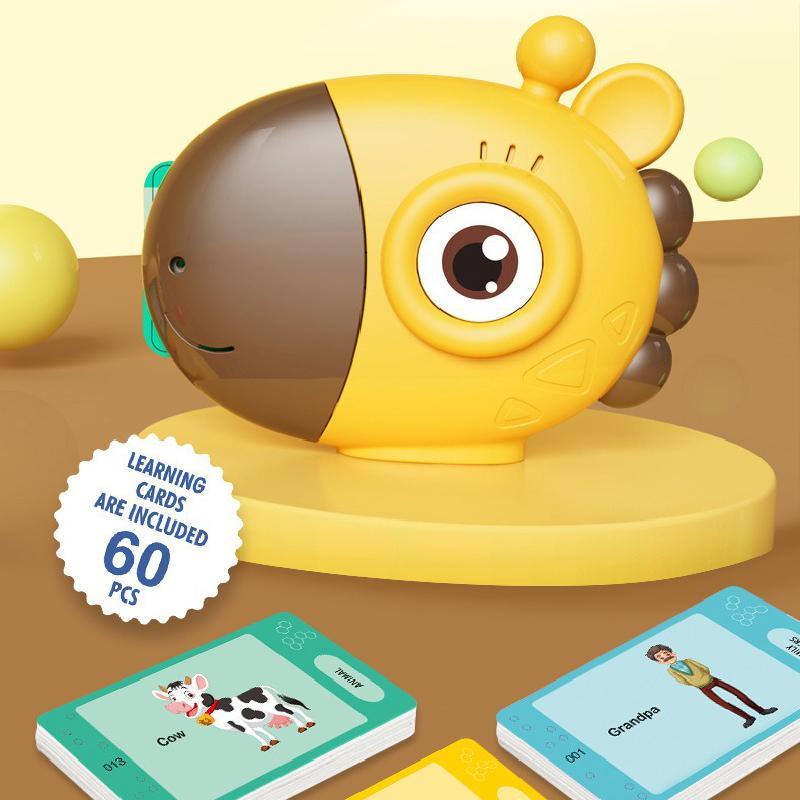 Packing list: 1 x educational toy flashcards Batteries are not included