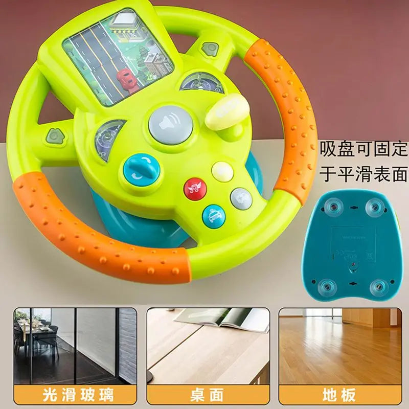 Little Driver Steering Wheel With Light, Music & Games