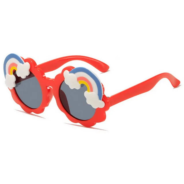Kids Rainbow Frame Sunglasses