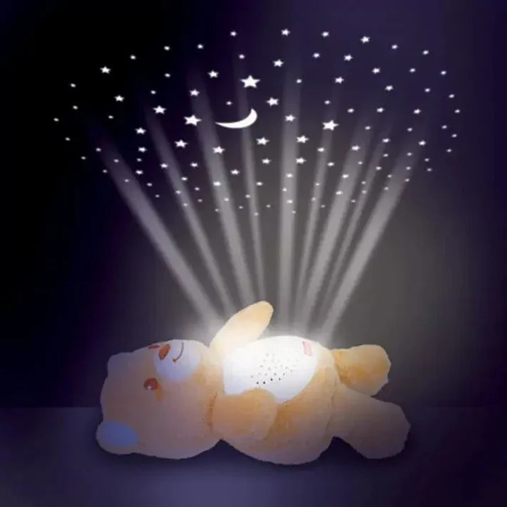 Multi-Effects Musical Star Light Projection Bear