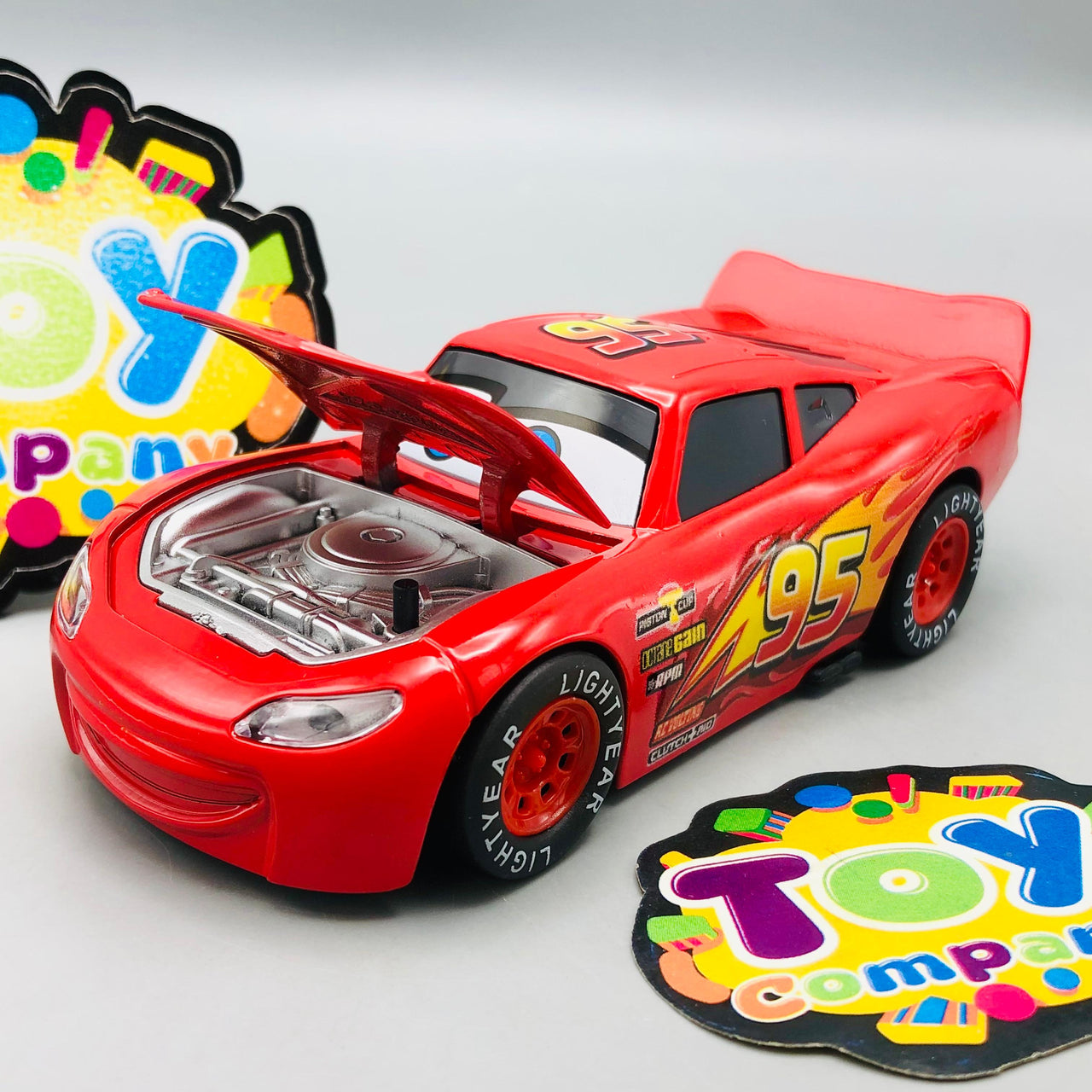 Mini Diecast McQueen Model With Light & Sound - 1Pc