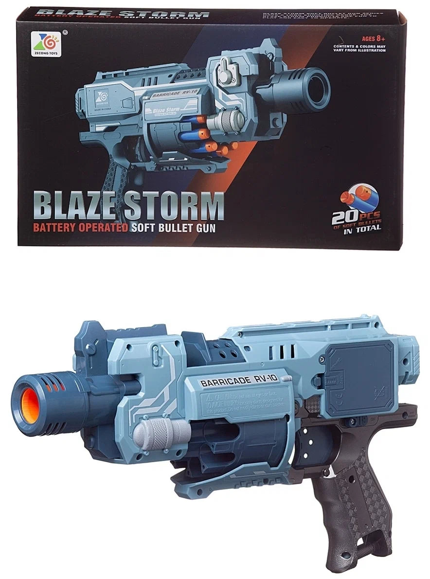 Electric Blaze Storm Soft Bullet Gun