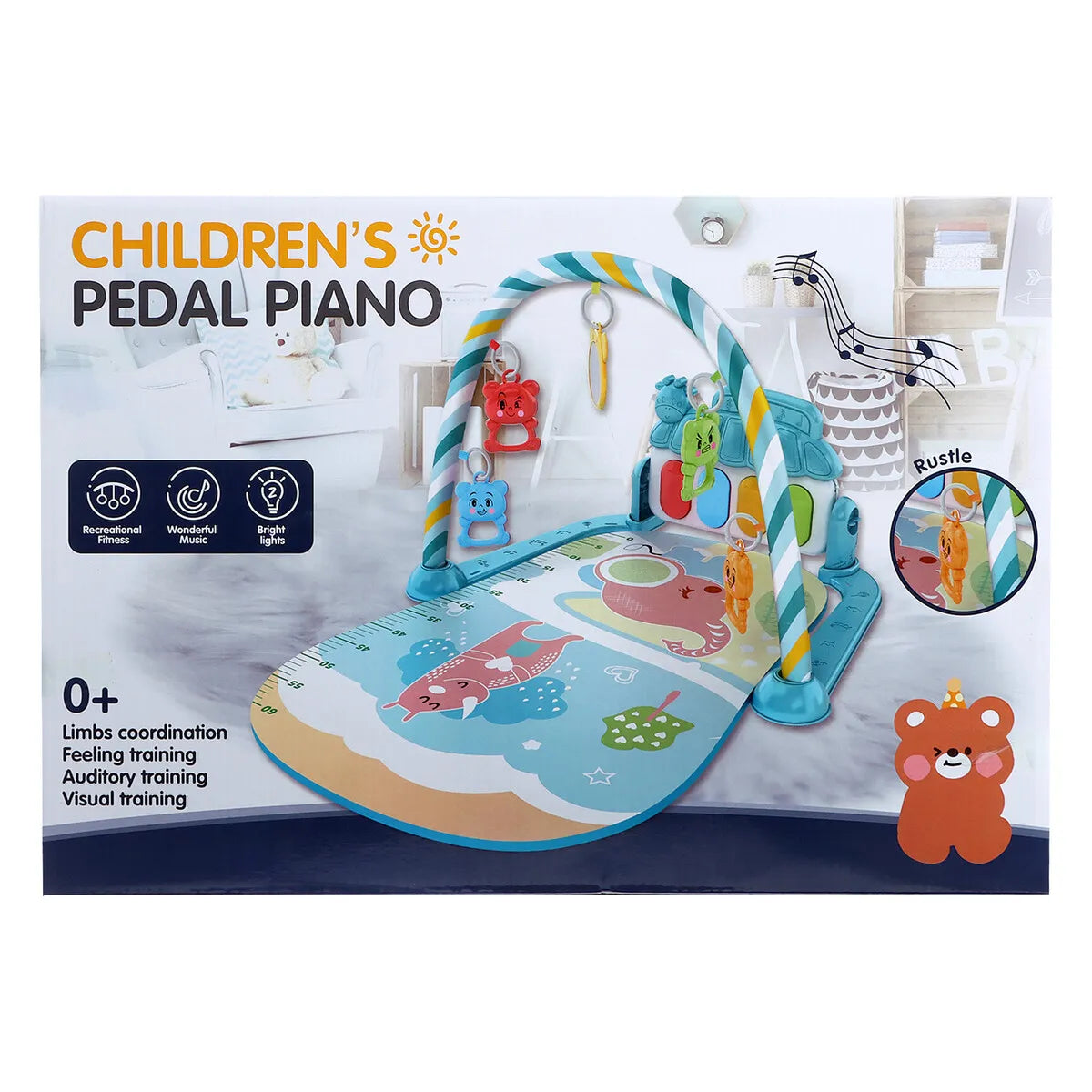 Children's Pedal Piano Play Gym