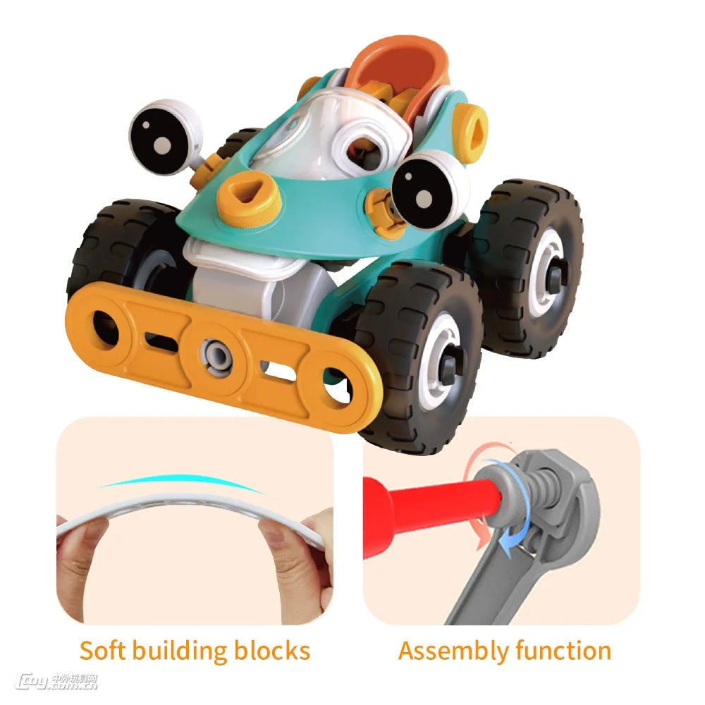 41Pcs DIY Soft Building Blocks
