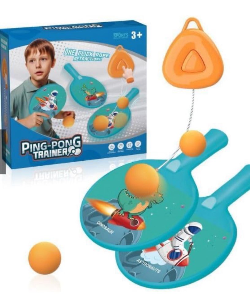 Kids Ping-Pong Trainer Ball Game