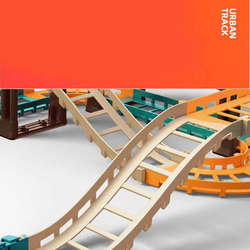 DIY Dino Urban Rail Track Set